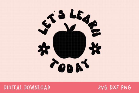 Let’s Learn Today: Retro Teacher SVG for Creative Marketing and Crafts