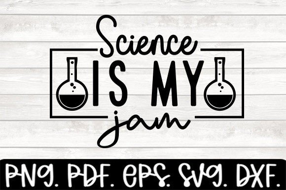 Science is My Jam: A Graphic Asset for Crafts and Creative Branding