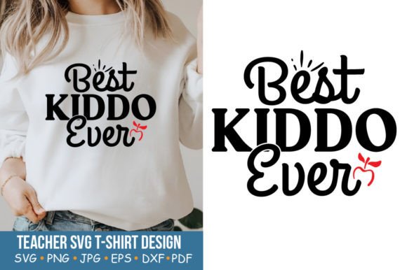 Teacher SVG, Best Kiddo Ever Review for Real Embroidery Projects